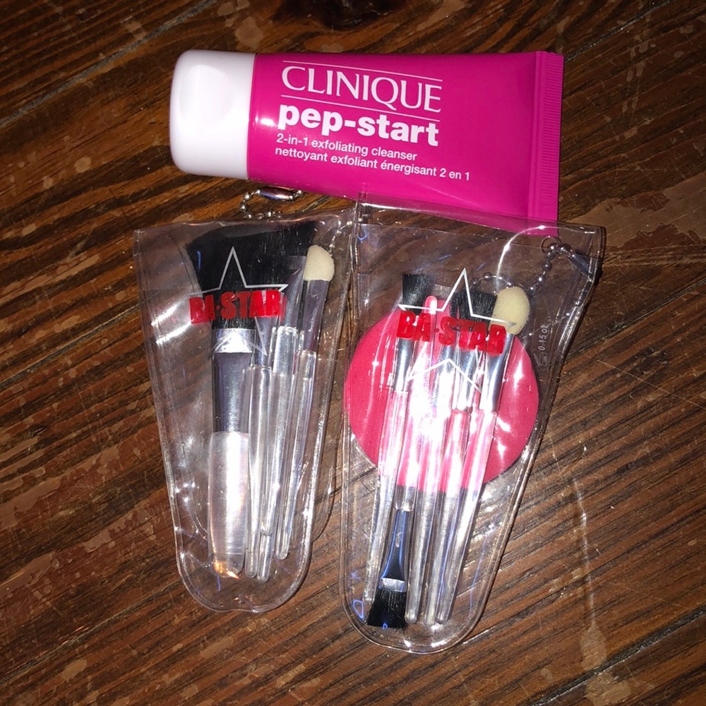 Brushes and Cleanser